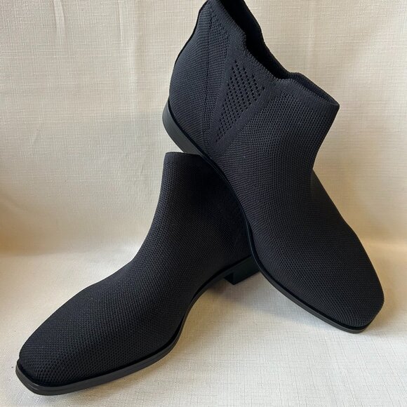 VIVAIA Shoes - VIVAIA Ryan Pro Square Toe Ankle Boots Water Repellent - Black - Size 40.5 - NWT